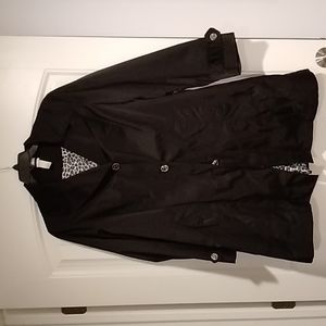 Black Dressy Rain Jacket